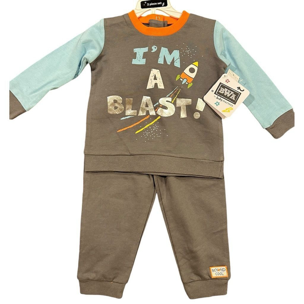 Baby Starters Shirt and Pants Set 12M NWT